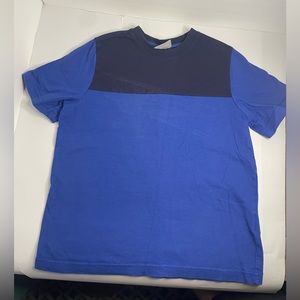 Hanna Andersson Boys Blue Airplane Tee Shirt-Size 140